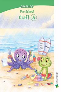 Navneet Grafalco Pre-School Craft-A Jr. Kg. | English | Pre School Book |