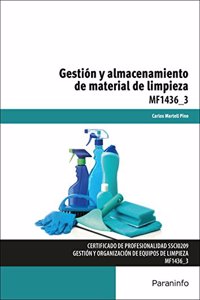 Gestion y almacenamiento de material de limpieza
