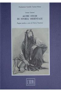 Altri Studi Di Storia Orientale