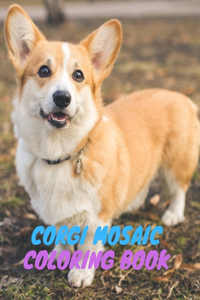 Corgi Mosaic Coloring Book