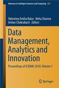 Data Management, Analytics and Innovation