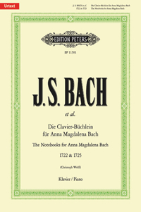 Notebooks for Anna Magdalena Bach 1722 & 1725 for Piano (Selection): Sheet