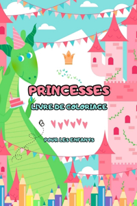 Livre de coloriage princesses
