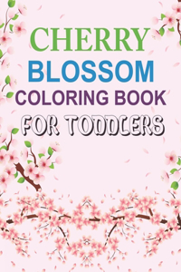 Cherry Blossom Coloring Book For Toddlers