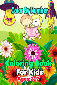 Color By Number Coloring Book For Kids