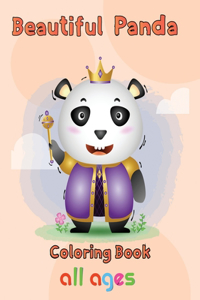 Beautiful Panda Coloring Book all ages