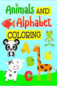 animals AND alphabet COLORING