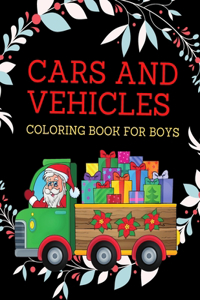 Cars And Vehicles Coloring Books For Boys