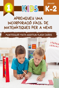 Aprengueu una incorporació fàcil de matemàtiques per a nens Montessori Math Addition Flash Cards