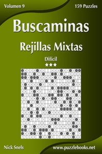 Buscaminas Rejillas Mixtas - Difícil - Volumen 9 - 159 Puzzles