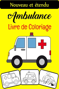 Ambulance Livre de Coloriage