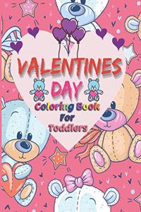 Valentines Day Coloring Book For Toddlers