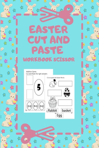 Easter Cut And Paste WorkBook Scissor