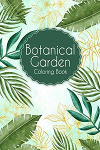 Botanical Garden Coloring Book