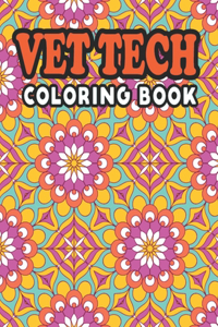 Vet Tech Coloring Book