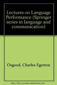 Lectures on Language Performance