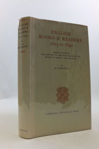 English Books and Readers 1603 to 1640