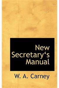 New Secretary's Manual