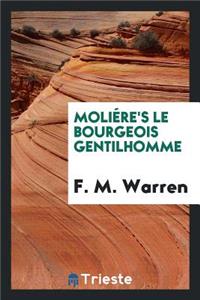 MoliÃ©re's Le Bourgeois Gentilhomme