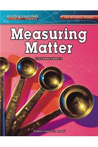 Measuring Matter