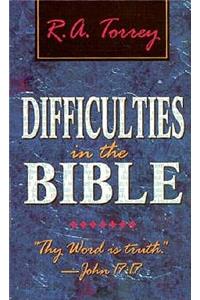 Difficulties in the Bible