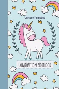 Unicorn Princess Composition Notebook