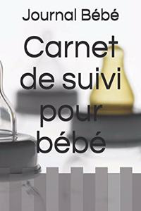 Carnet de suivi pour bébé