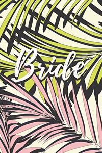 Bride Notebook Journal