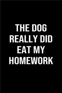 The Dog Really Did Eat My Homework