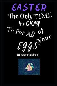 Easter the Only Time It's Okay to Put All Your Eggs in One Basket