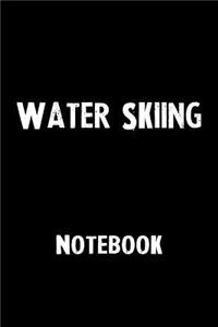 Water Skiing Notebook