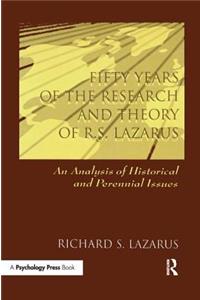 Fifty Years of the Research and theory of R.s. Lazarus