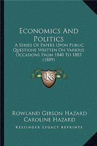 Economics and Politics