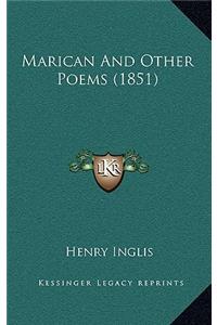 Marican And Other Poems (1851)