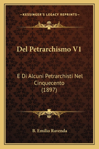 Del Petrarchismo V1