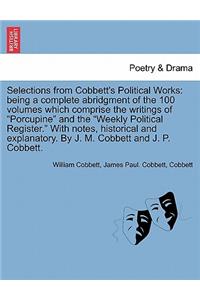 Selections from Cobbett's Political Works
