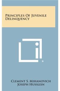 Principles of Juvenile Delinquency