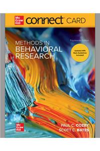 Connect Access Card for Methods in Behavioral Research