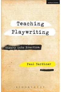 Teaching Playwriting