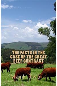 Facts in the Case of the Great Beef Contract