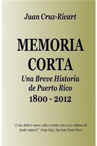 Memoria Corta 1800 a 2012