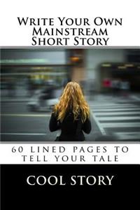 Write Your Own Mainstream Short Story
