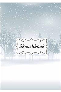 Sketchbook Winter: Blank Paper for Drawing, Doodling or Sketching (Sketchbooks)