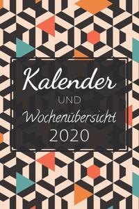 Kalender und Wochenübersicht 2020