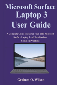 Microsoft Surface Laptop 3 User Guide