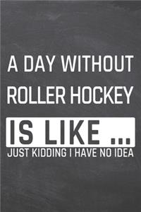 A Day without Roller Hockey is like ...