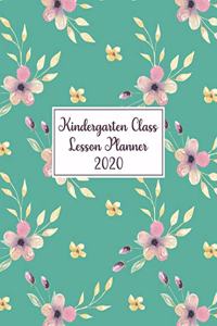 Kindergarten Class Lesson Planner 2020