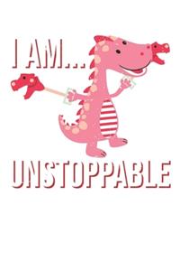 I Am Unstoppable T-Rex Dinosaur Claw