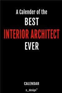 Calendar for Interior Architects / Interior Architect