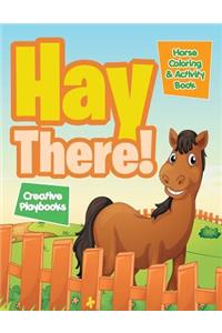 Hay There! Horse Coloring & Activity Book